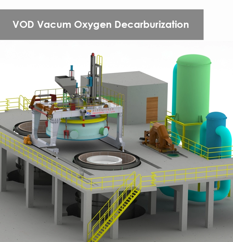 VOD فراغ الأكسجين Decarburization